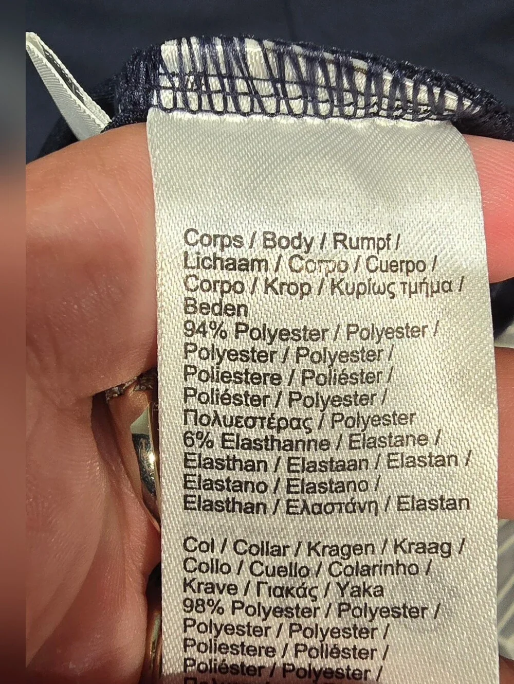 Lacoste Sports Women's Golf Polo Size 40(US LARGE) - Picture 8 of 9